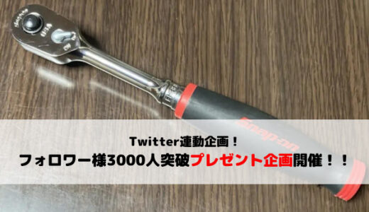 【Twitter連動】フォロワー3000人突破記念プレゼント企画開催！【重要】