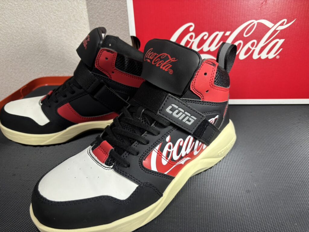 CONVERSE】コカ・コーラコラボ！コンバースの安全靴を紹介【限定】 | ウミガメの車と工具の日記